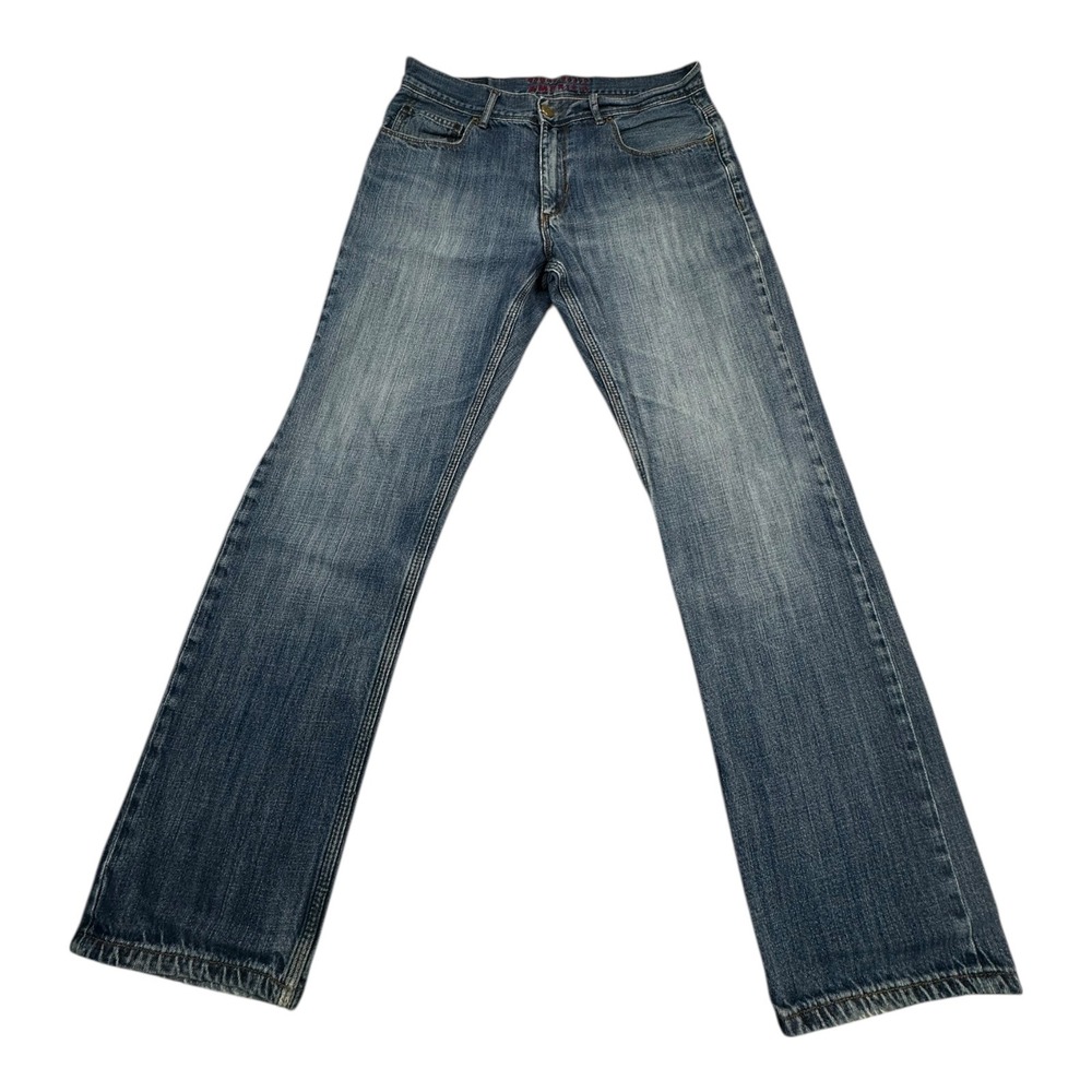 Perry Ellis America‎ Mens Blue Straight Leg Denim Jeans Size 31x30